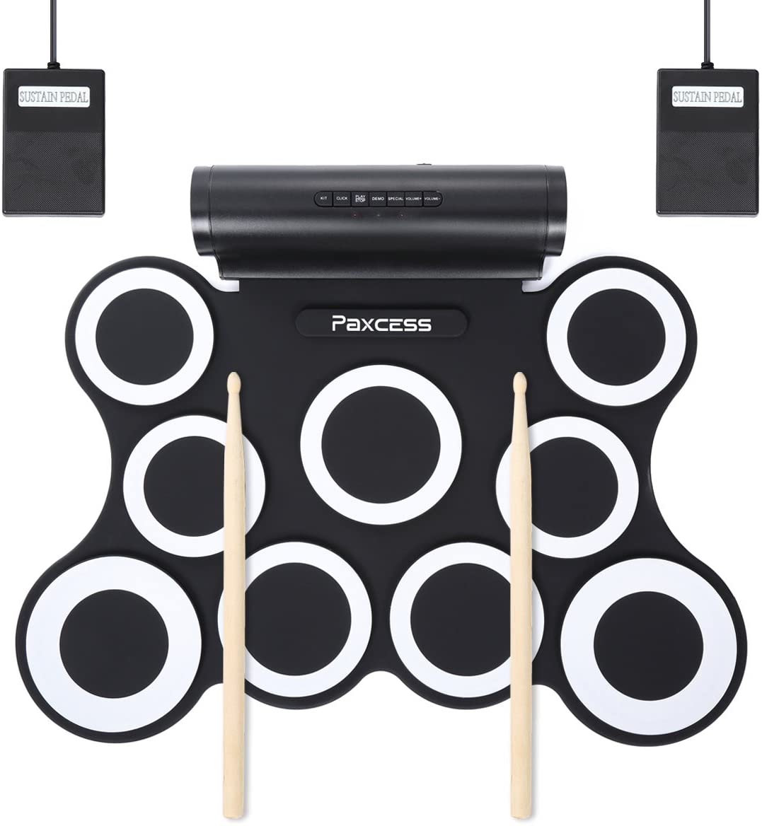 Paxcess 9 Pads Electronic Drum Set
