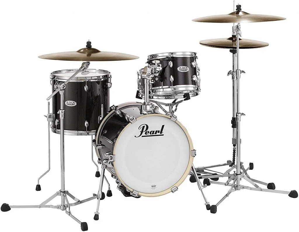 Pearl Snaredrum Black Gold Sparkle