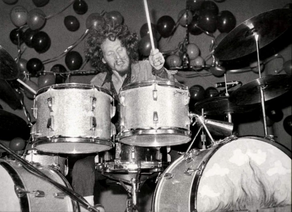 Ginger Baker Drumming