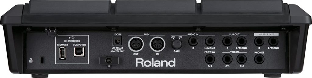 Roland Spd Sx Top Output Input