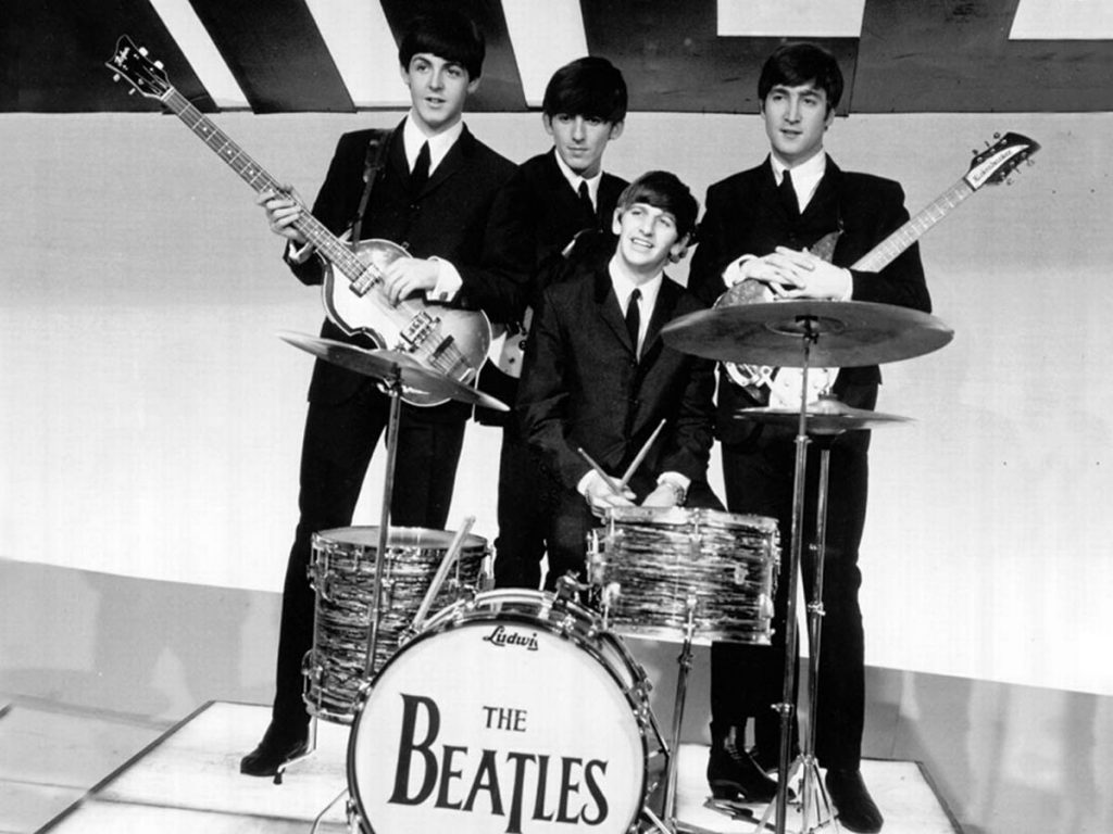 The Beatles, Band Photo With Ringo Starr