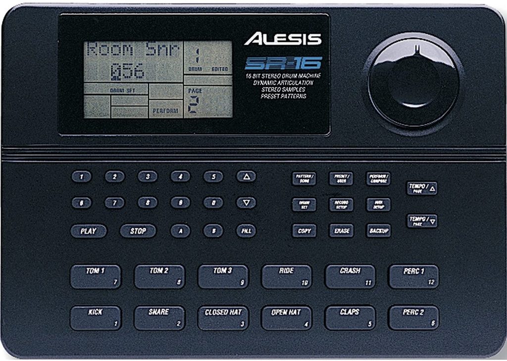 Alesis Sr 16 Setting