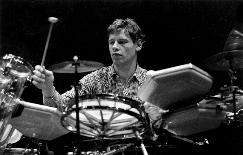 Bill Bruford Druming | Zero to Drum Bill Bruford Mentre Suona La Batteria