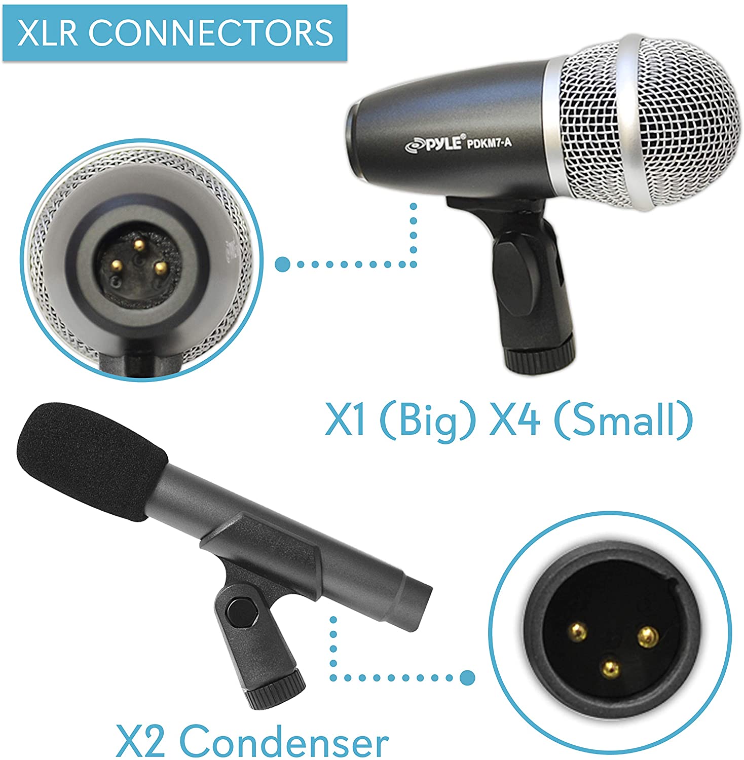 Pyle Pro PDKM7 Drum Mic Best Review 2023 Zero To Drum