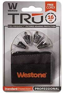 Westone Tru Universal Wm16 Protection Filter Ear Plugs
