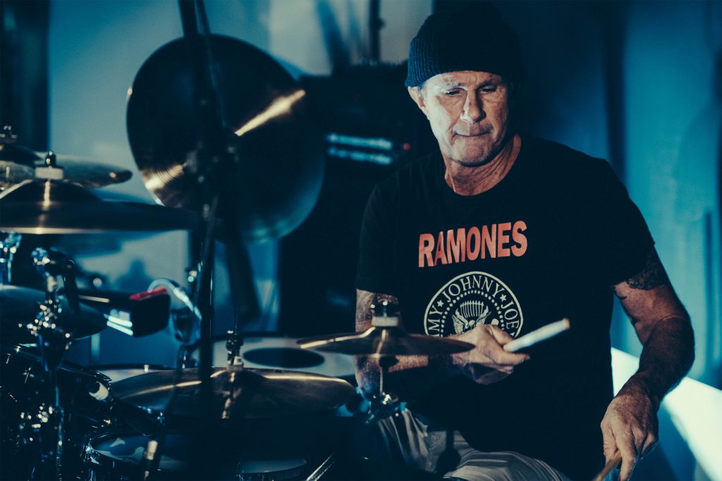 Chad Smith On Stage