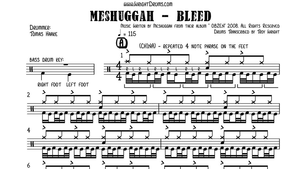 Music Tab Drum