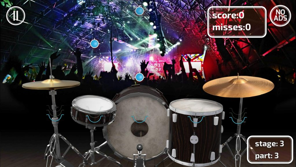 Playing Drum Game
