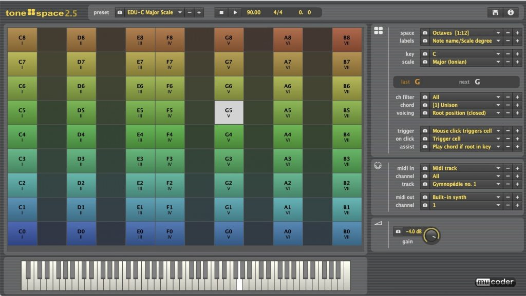 Tonespace