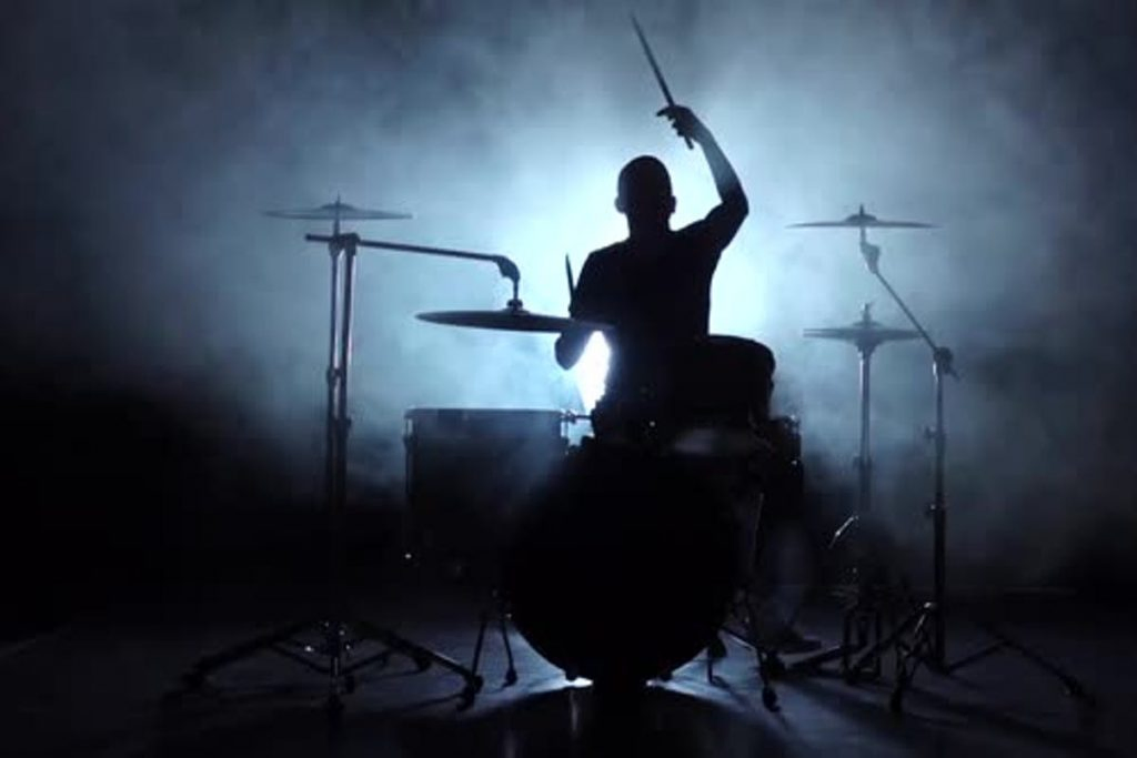 Professional Playing Drum
