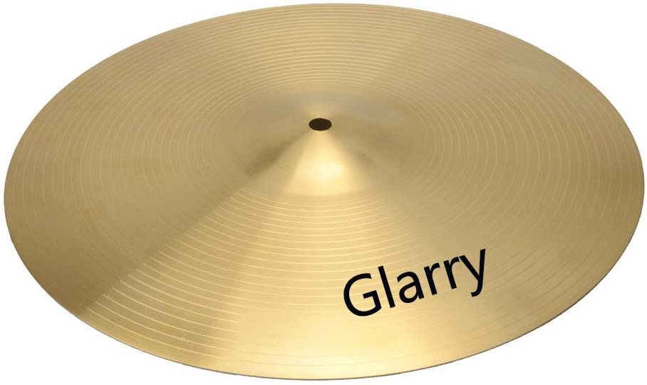 Glarry 18 Inch Copper Alloy Ride Cymbal