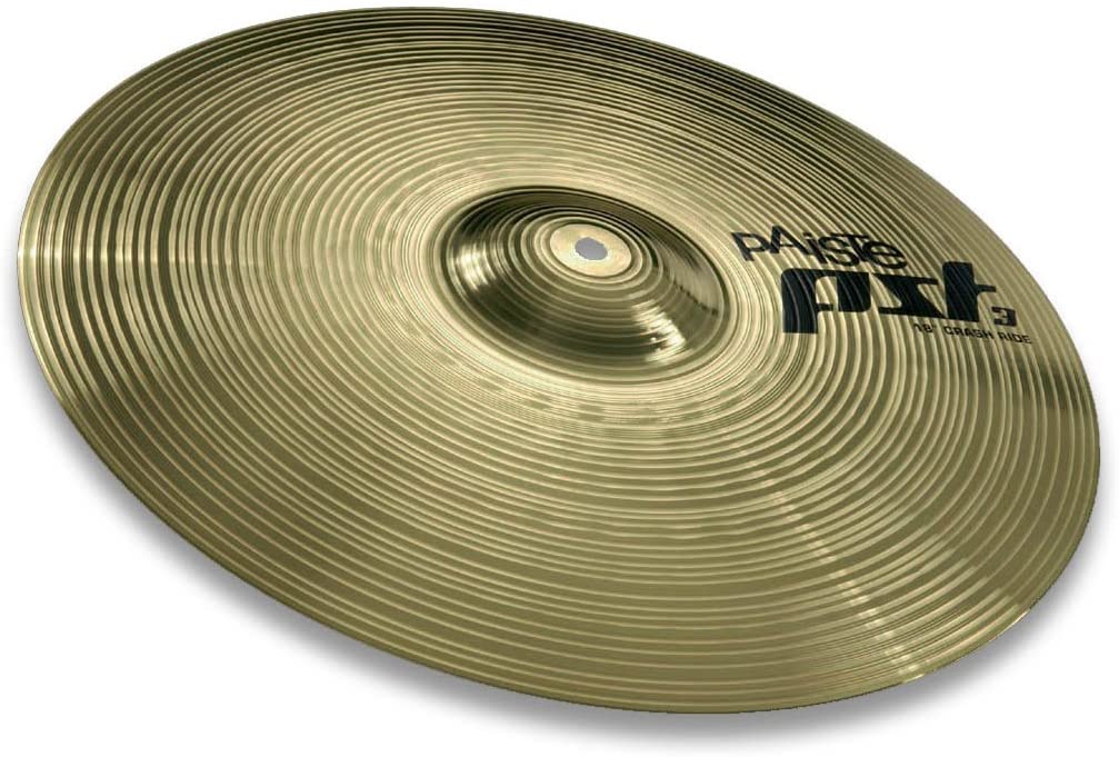 Paiste PST 3 Cymbal Ride Crash 18 inch | Zero to Drum Paiste Pst 3 Cymbal Ride Crash 18 Inch