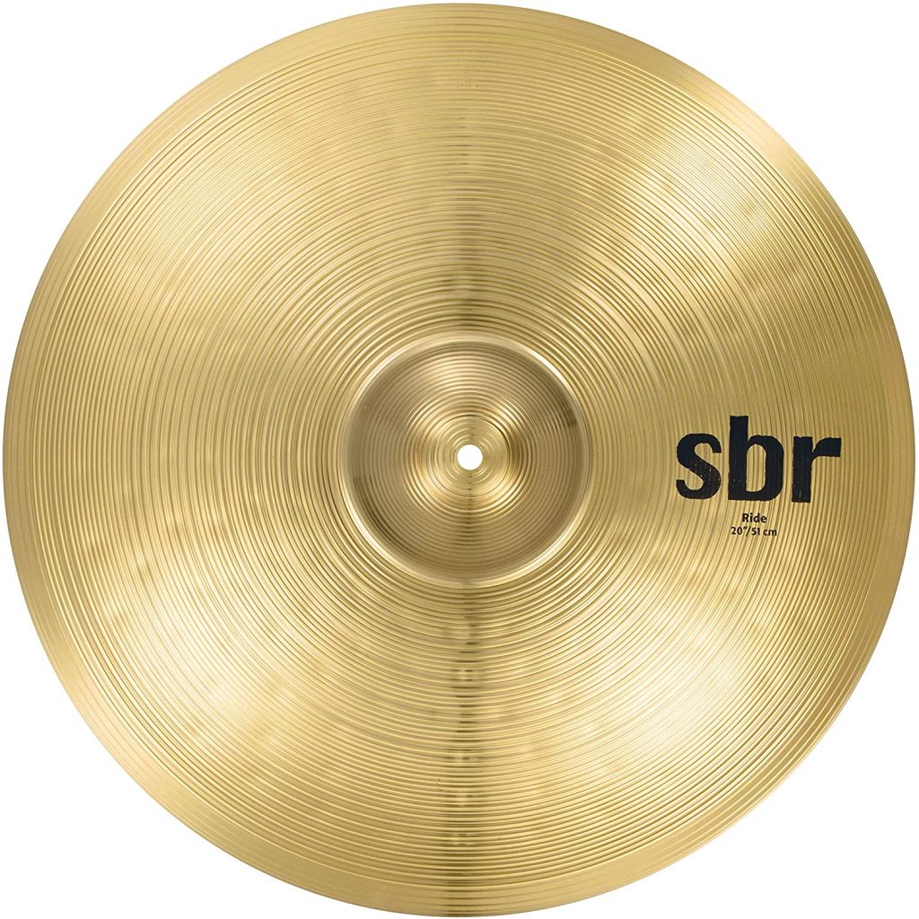 Sabian 20 inch SBr Ride Cymbal | Zero to Drum Sabian 20 Inch Sbr Ride Cymbal.jpg