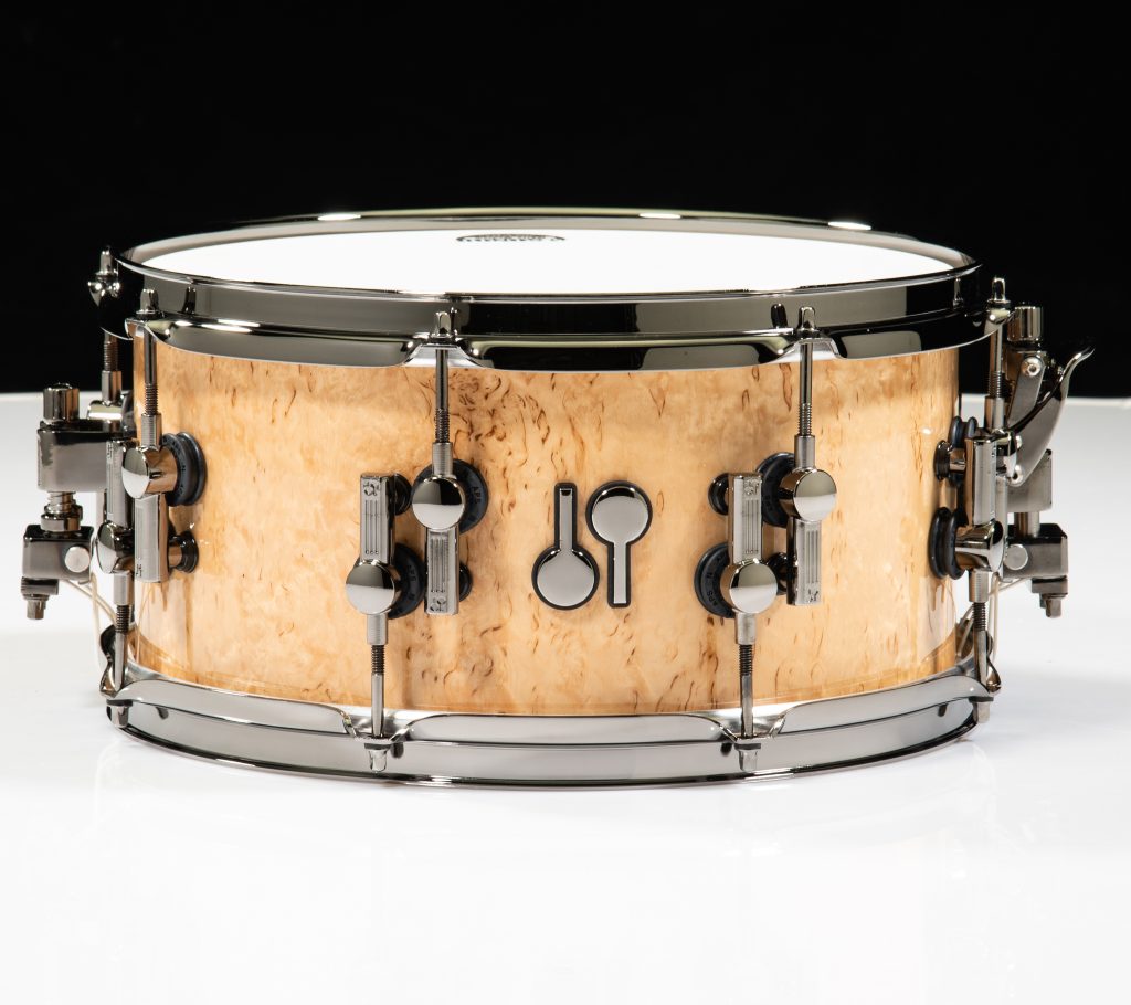 Sonor Sq2 Maple Snare Drum 13X7 Scandinavian Birch With Gold Hardware