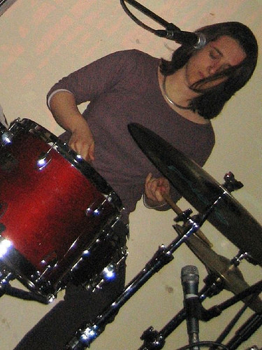 Claudia Gonson On Drum