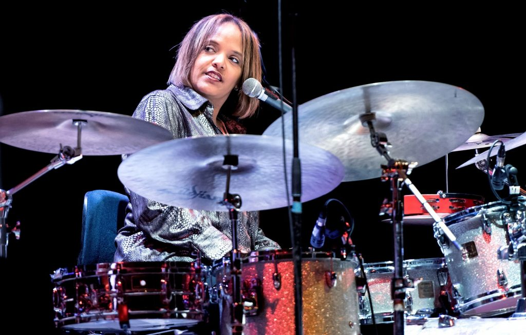 terri lyne carrington on stage