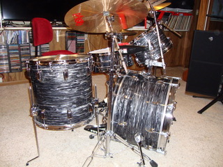 The Drum Kit That He Built