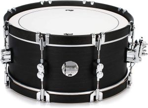 Pdp Concept Maple Classic Snare Drum 6.5 X 14 Inch Ebony With Ebony Hoops 2