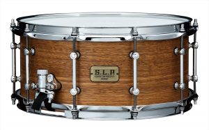 Tama Slp Bold Spotted Gum Snare Drum 6.5 X 14 Inch – Natural