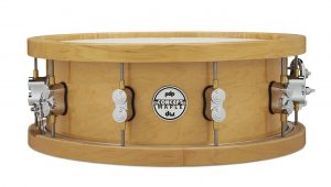 Pdp 20 Ply Maple Snare With Wood Hoops And Chrome Hardware 14 X 5.5 In.