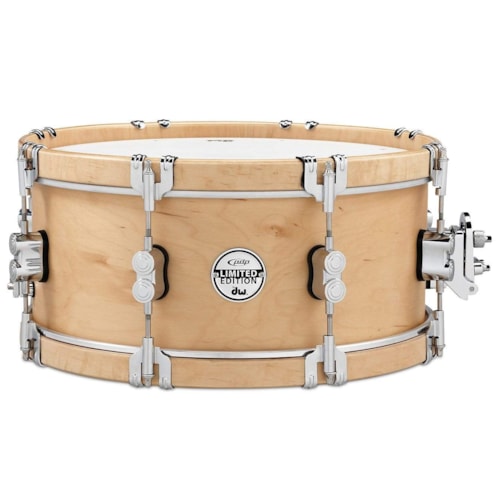 pdp 7x14 limited edition classic wood hoop snare drum with claw hooks