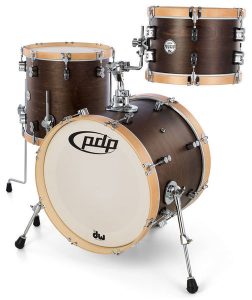 Pdp Concept Maple Classic 3 Piece Shell Kit With Wood Hoops