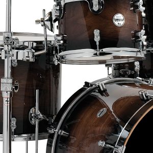 Pdp Concept Maple Exotic Series 5 Piece Shell Walnut To Charcoal Burst