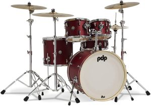 Pdp Spectrum Series 5 Piece Shell Pack 22 Kick – Red