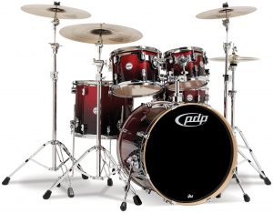 Pdp By D.w. M5 Limited Edition Red Sparkle 5 Piece Shell Pack
