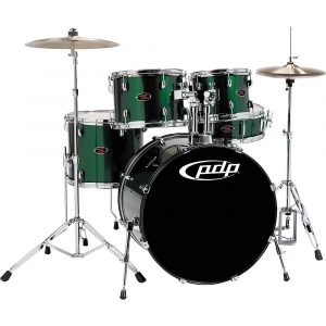 Pdp By Dw Z5 5 Piece Drum Set Emerald With Cymbals