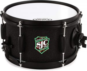 Sjc Custom Drums Thrash Can Side Snare Drum 6 X 10 Grip Tape Wrap