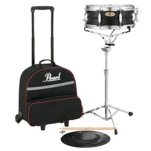 pearl sk900c snare drum kit & case with wheels