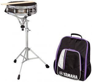 Yamaha 285 Series Mini Snare Kit With Backpack And Rolling Cart