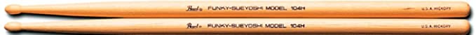 Pearl Drum Stick Funky Sue Yoshi Model 104H