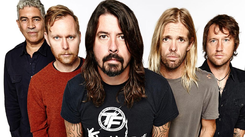 Foo Fighters Band With Taylor