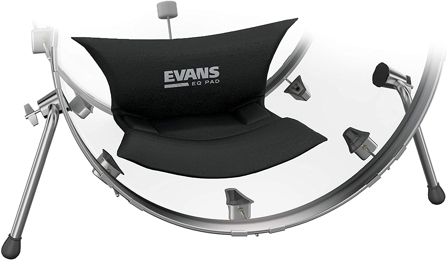 Evans EQ Pad Bass Drum Damper | Zero to Drum Evans Eq Pad Bass Drum Damper
