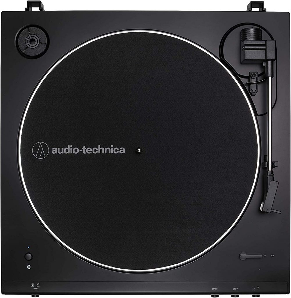 Audio-Technica At-Lp60Xbt-Bk Fully Automatic Bluetooth Belt-Drive Stereo Turntable