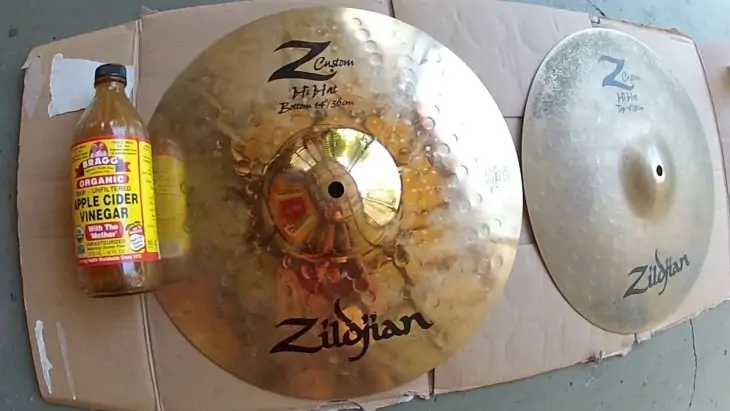 Cleaning Cymbal With Vinegar