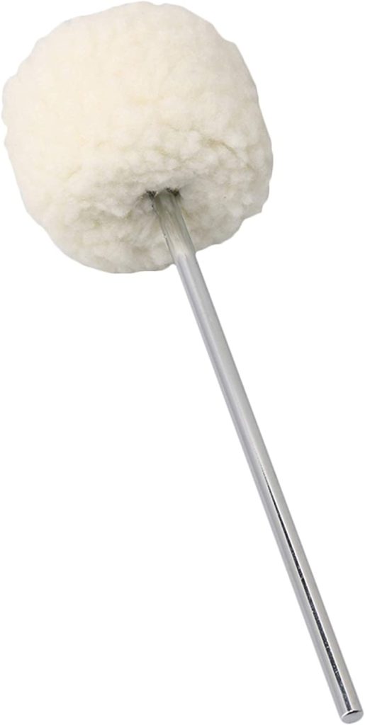 Lovermusic Stainless Steel Shaft Bass Kick Drum Beater