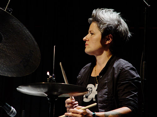 Allison Miller Playing Drum