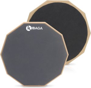 Kibaga Drums 12-Inch Double-Sided Practice Pad