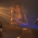 Cherisse Osei Plays Drum