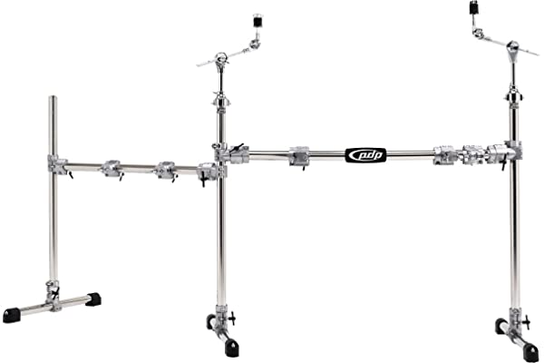 Pacific Drums By Dw Chrome Over Steel Main And Side Combo Rack