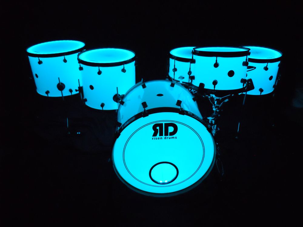Risen Custom Drums Glo Kits