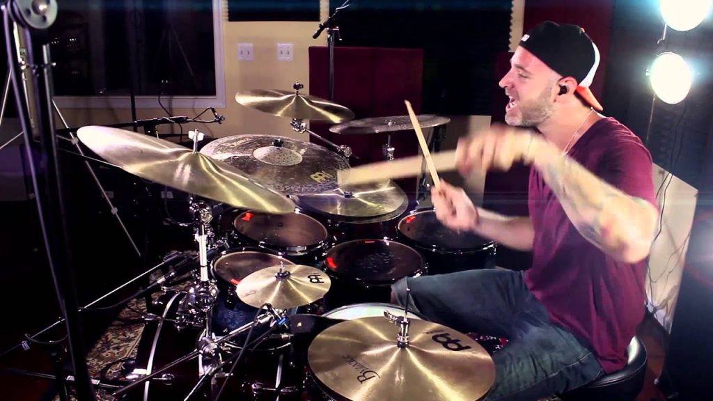 Matt Halpern Is Playing Drums