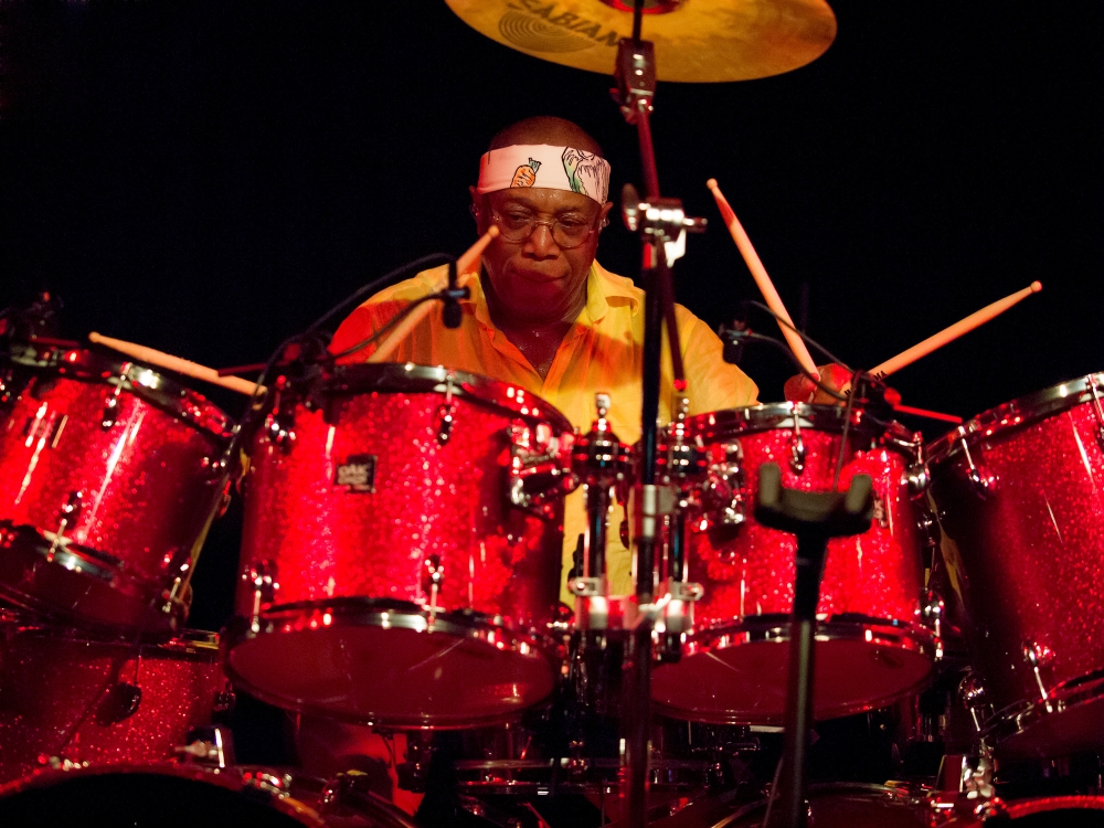 Billy Cobham Performs On The Stage