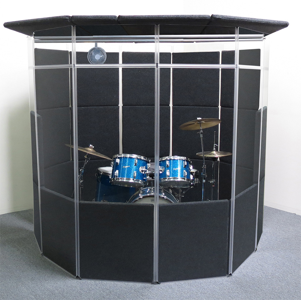 Clearsonic Mmp - Minimegapac Drum Shield Package