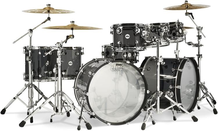 Dw Design Series 8-Piece Shell Pack With Snare Drum
