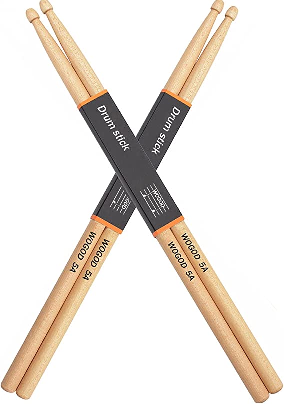 Wogod 5A Drum Sticks Maple Drumsticks