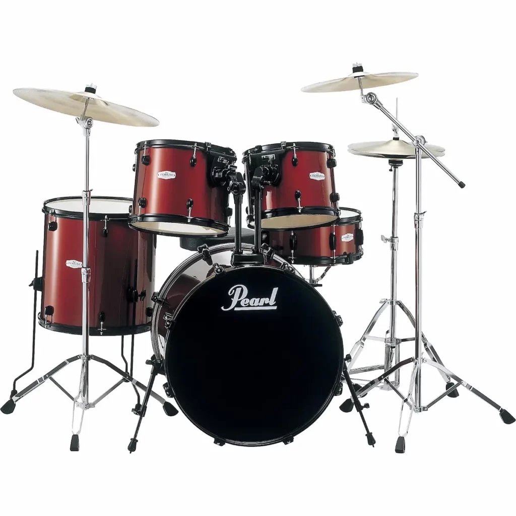 Pearl Forum Series Wine Red Finish